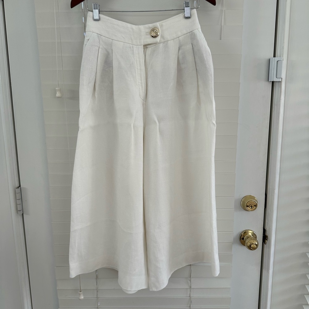 Uterqüe linen trousers